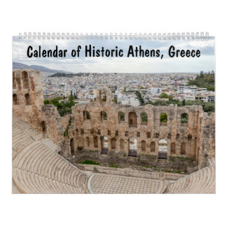 Calendrier Athènes, Grèce
