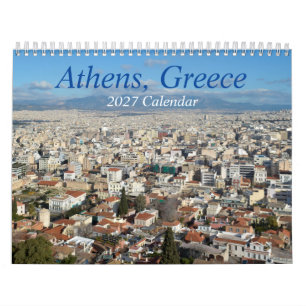Calendrier Athènes Grèce 2027