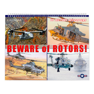 Calendrier ATTENTION aux ROTORS ! - Montage de giravions mili