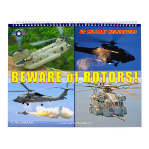 Calendrier ATTENTION aux ROTORS ! - Montage de giravions mili