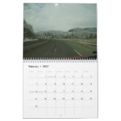 Calendrier Au-dessus du chauffeur de camion de route (Feb 2027)