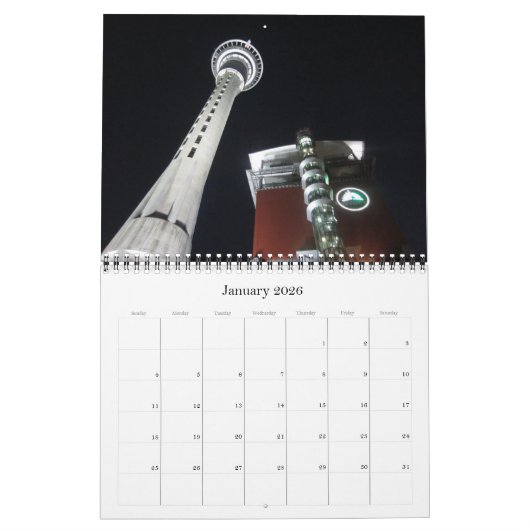 Calendrier auckland 2025 (Jan 2026)