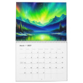 Calendrier Aurora Borealis (Mar 2027)