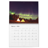 Calendrier Aurora Borealis Pittoresque aurora (Feb 2026)