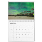 Calendrier Aurora de l'Alaska par Fairbanks Aurora (Mar 2026)