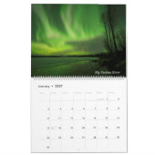 Calendrier Aurora II de l'Alaska (Jan 2027)