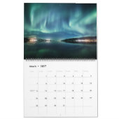 Calendrier Aurore Boréale 2027 (Mar 2027)