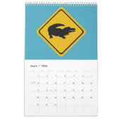 Calendrier Australian road signs 2026 (Mar 2026)