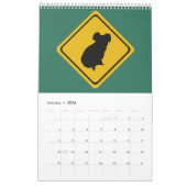 Calendrier Australian road signs 2026 (Jan 2026)