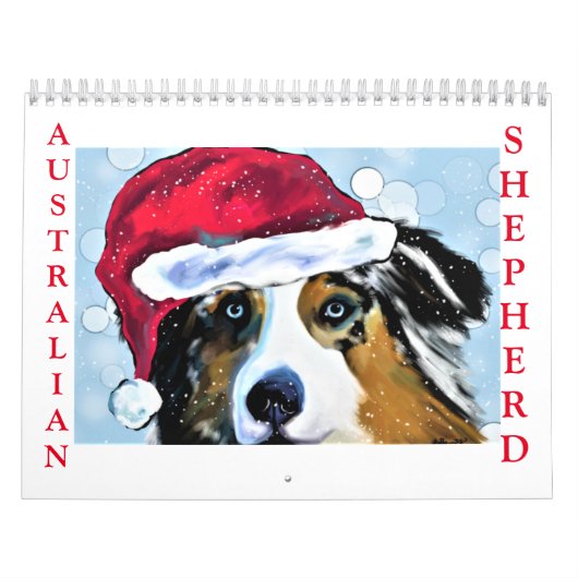 CALENDRIER AUSTRALIAN SHEPHERD (Protection)