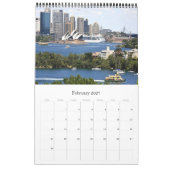 Calendrier Australie - SYDNEY (Feb 2027)