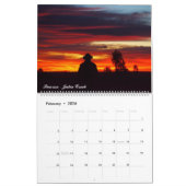 Calendrier australien du coucher de soleil 2018 (Feb 2026)