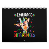 Calendrier Autiste|Différences d'emblée Pièce de puzzle Giraf (Protection)