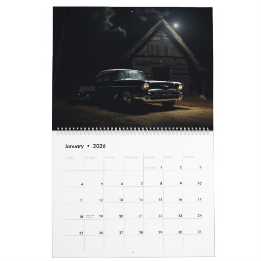 Calendrier Auto (Jan 2026)