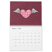 Calendrier Auto-Love Journaling invite (Feb 2027)