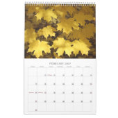 Calendrier Automne Adirondack 18 Mois (Feb 2027)