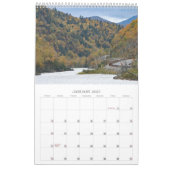 Calendrier Automne Adirondack 18 Mois (Jan 2027)