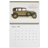 Calendrier Autos classiques 1928 Vielles voitures d'antiquité (Feb 2026)