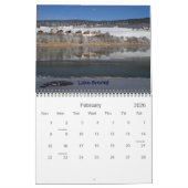 Calendrier Autour de la Suisse en 12 mois (Feb 2026)