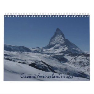 Calendrier autour de la Suisse en 2021