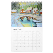 Calendrier autour du monde  (Jan 2027)