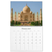 Calendrier autour du monde 2025 (avec emplacements) grand (Feb 2026)