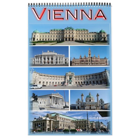 Calendrier Autriche - VIENNE - (Protection)