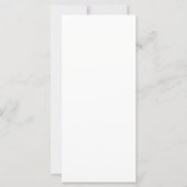 Calendrier avec 4 photo Collage - Blanc - Carte (Dos)