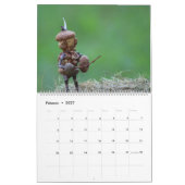 Calendrier avec des figurines en chênes confection (Feb 2027)