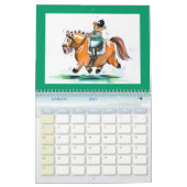 Calendrier avec illustrations d'animaux (Jan 2027)