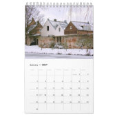 Calendrier avec images de la nature (Jan 2027)