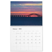 Calendrier avec les photos Sunrise et Dawn (Feb 2026)