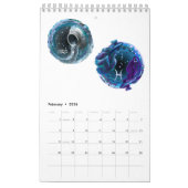 calendrier avec les signes astrologiques (Feb 2026)