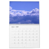 Calendrier avec nuages (Mar 2027)