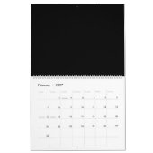 Calendrier avec une grande moustache la grande responsabilité (Feb 2027)