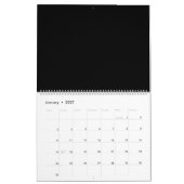Calendrier avec une grande moustache la grande responsabilité (Jan 2027)