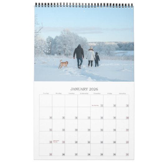 Calendrier Aventure Attend | Photo de voyage inspirante (Jan 2026)