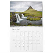 Calendrier Aventure de voyage de l'Islande de visite (Mar 2027)