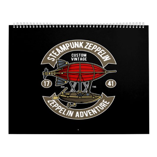 Calendrier aventure zeppelin (Protection)