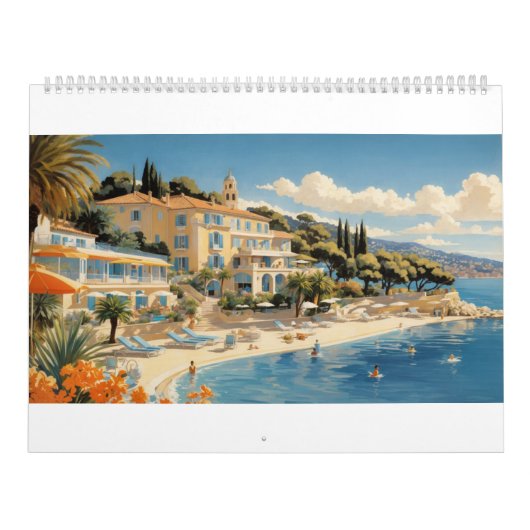 Calendrier Aventures Vintage voyage (Protection)