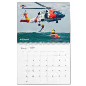 Calendrier AVIATION secourue - Aéronefs US SAR (Jan 2027)