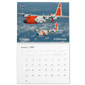 Calendrier AVIATION secourue - Aéronefs US SAR (Jan 2027)
