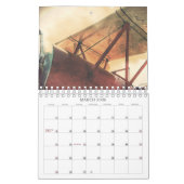 Calendrier Avions anciens Biplanes 12 Mois Petits  (Mar 2026)