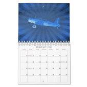 Calendrier Avions anciens Biplanes 12 Mois Petits  (Feb 2026)