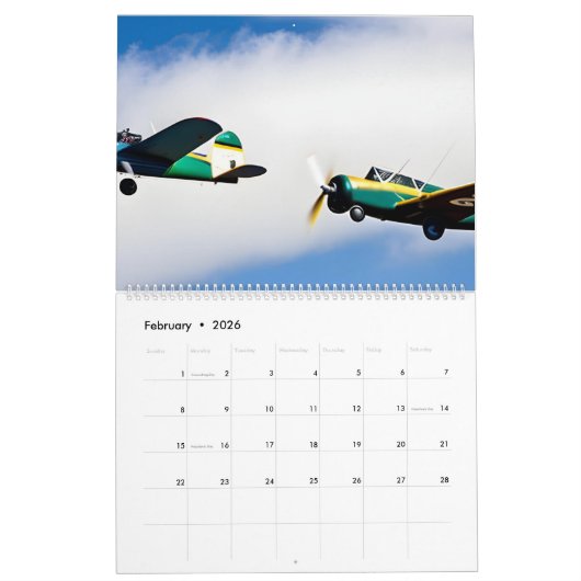 Calendrier Avions imaginaires (Feb 2026)