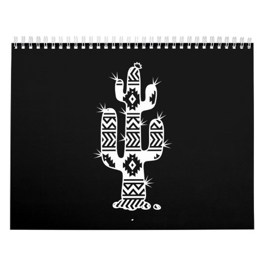 Calendrier Aztec Cactus Graphisme (Protection)