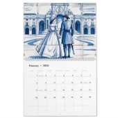 Calendrier Azulejo Romance Portuguese Art Calendar 2026 (Feb 2026)