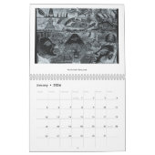 Calendrier back-cerveau VI, 2025, deux pages (Jan 2026)