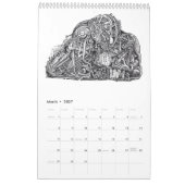Calendrier Backbrain 2026 (Mar 2027)