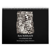 Calendrier Backbrain Calendar 2026 (Double-Page) (Protection)